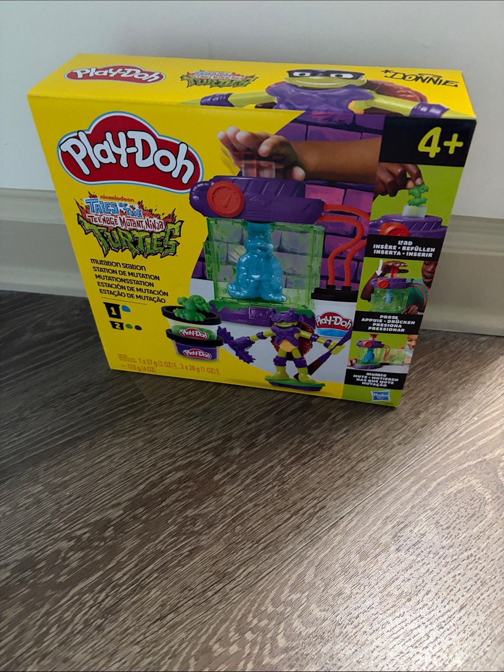 Play-Doh Teenage Mutant Ninja Turtles Mutation Station Playset - Purple & Green